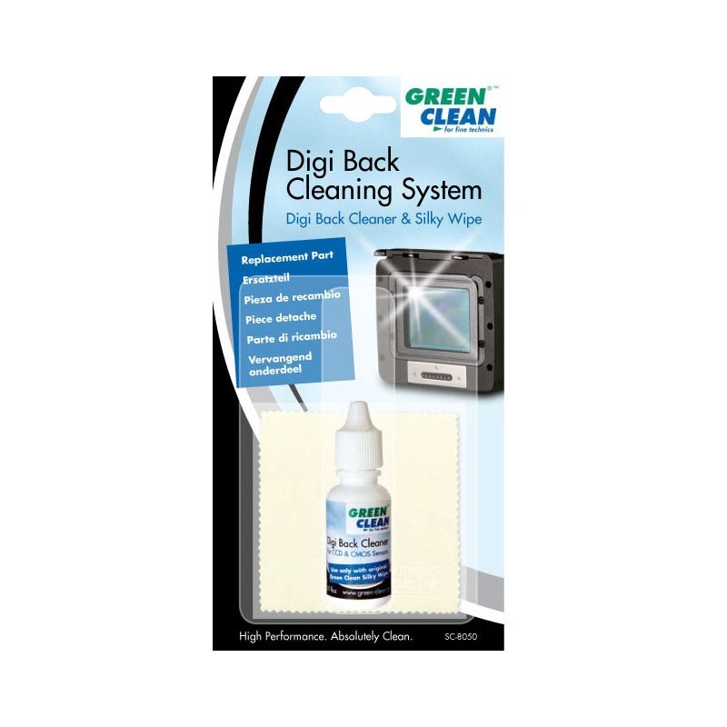 Green Clean Digi Back Cleaning System Replacement Green Clean Digi Back Cleaning System Replacement