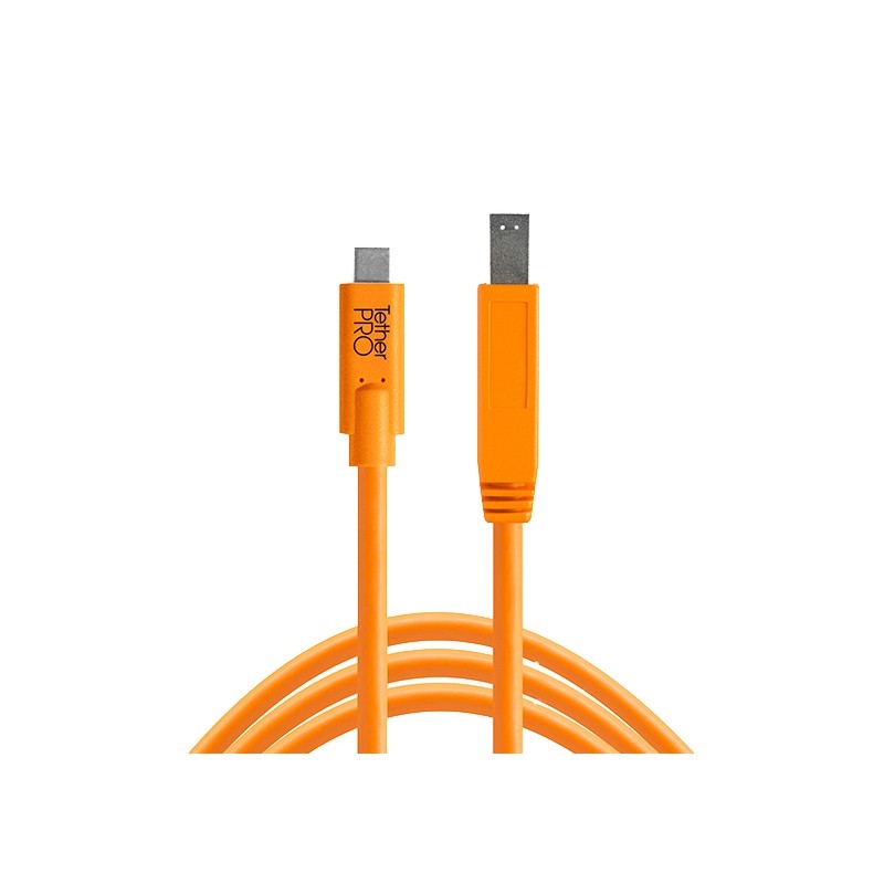 Tether Tools TetherPro USB-C to USB 3.0 Male B (4,6m) Orange