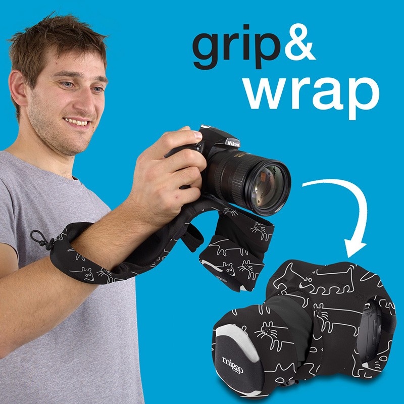 Miggo Grip and Wrap SLR - Space Zoo